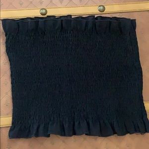 black tube top